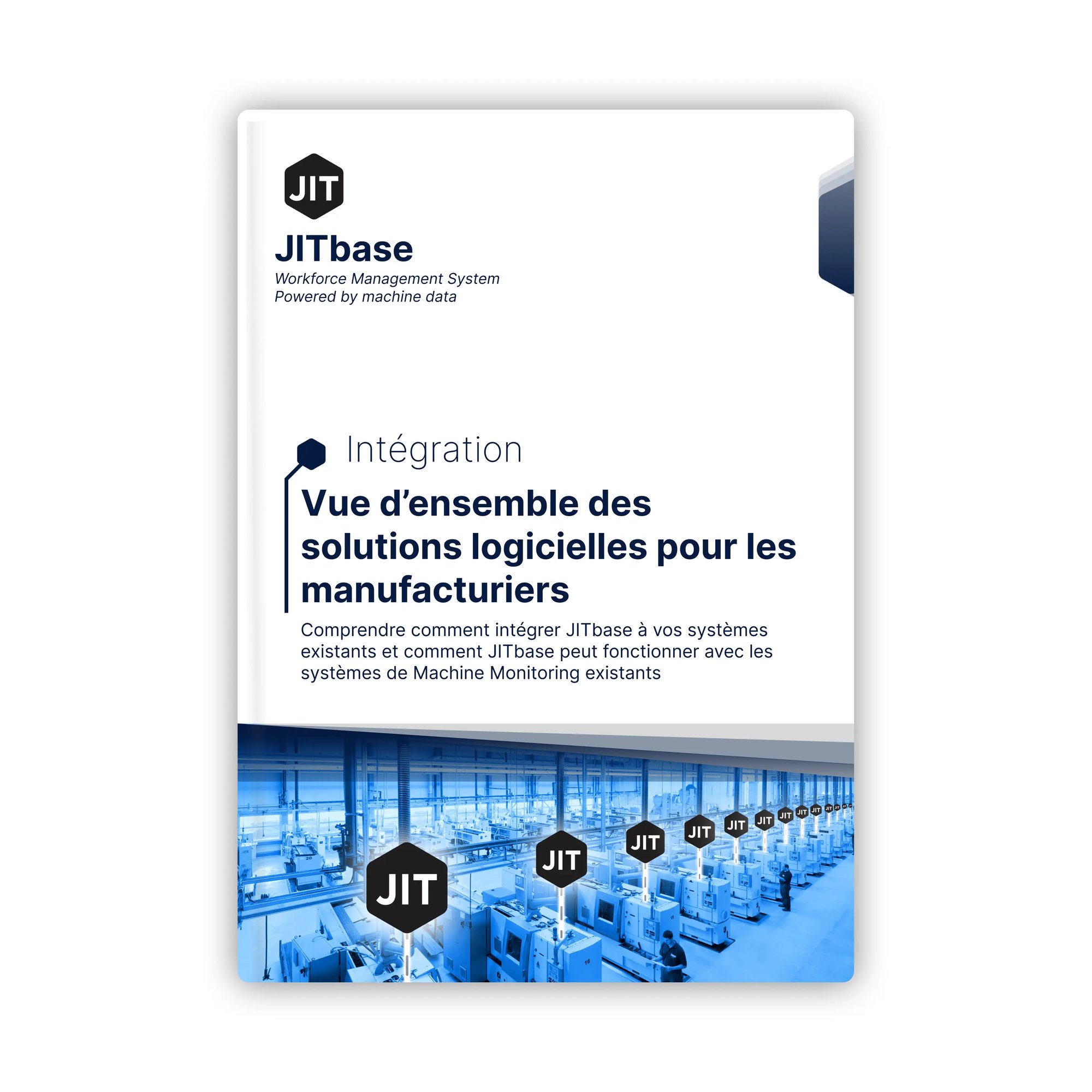 Couverture du guide d'intégration : Compréhension des intégrations dans l’écosystème de solutions logicielles pour les manufacturiers