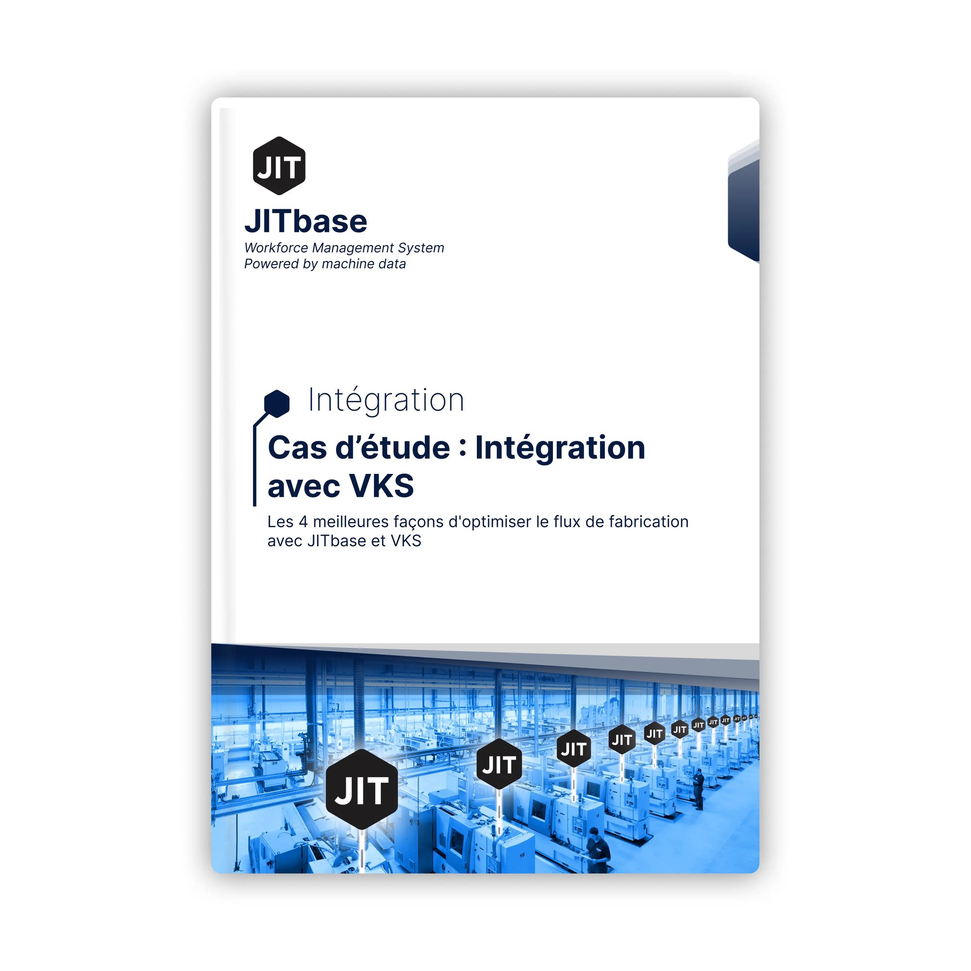 Couverture de l'étude de cas d'intégration : intégration VKS et JITbase