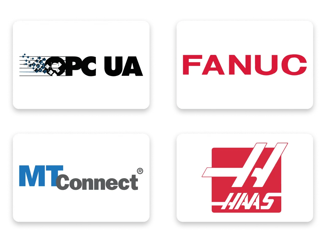 Communication protocols for CNC machines: OPC-UA, Fanuc FOCAS and MTConnect